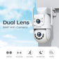 Caméra De Surveillance Extérieure WiFi Double Objectif 4K PTZ