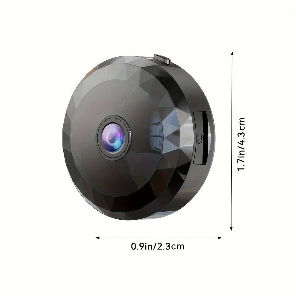 Mini Caméra De Sécurité Wi-Fi Grand Angle 1080P